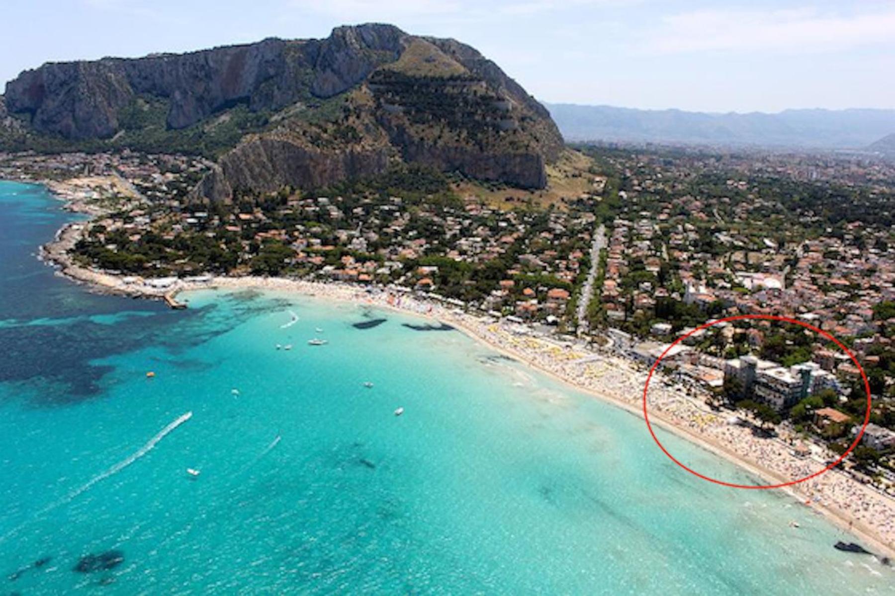 Mondello Luxury Apartment On The Beach מראה חיצוני תמונה